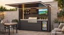 Family outdoor kitchen — Terrace